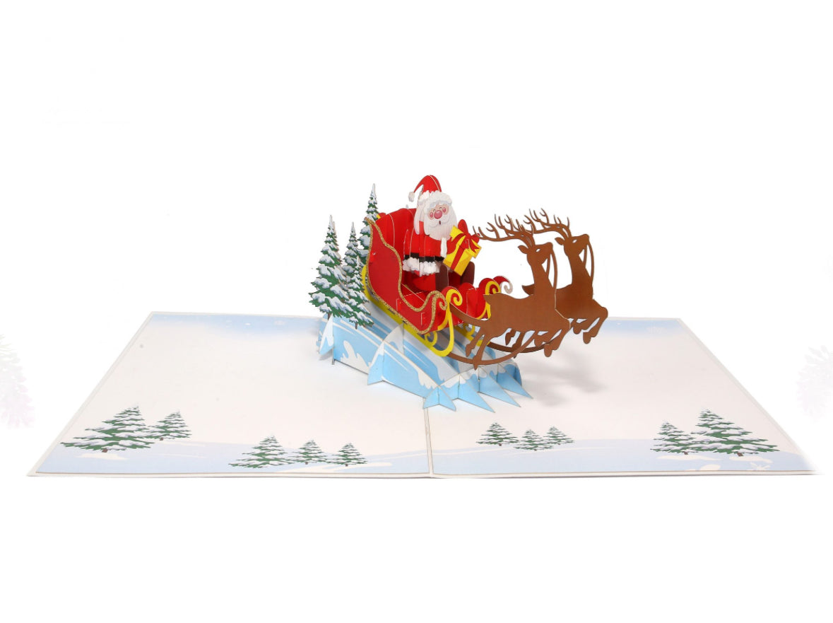 Santa’s Sleigh & Reindeer