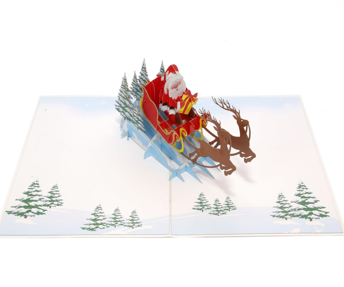 Santa’s Sleigh & Reindeer