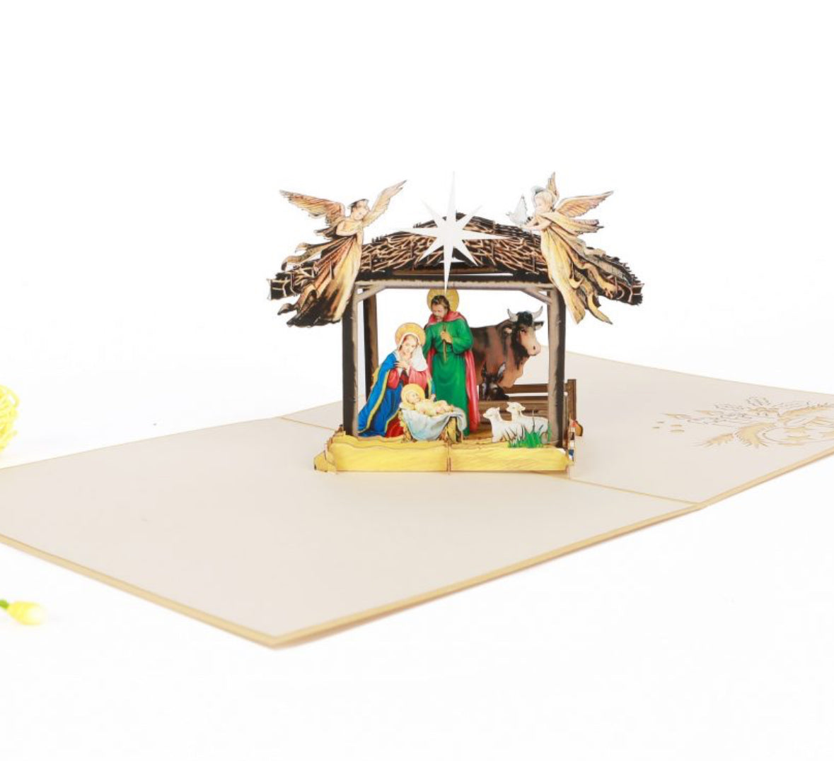 “Away in a Manger”Traditional Nativity Scene