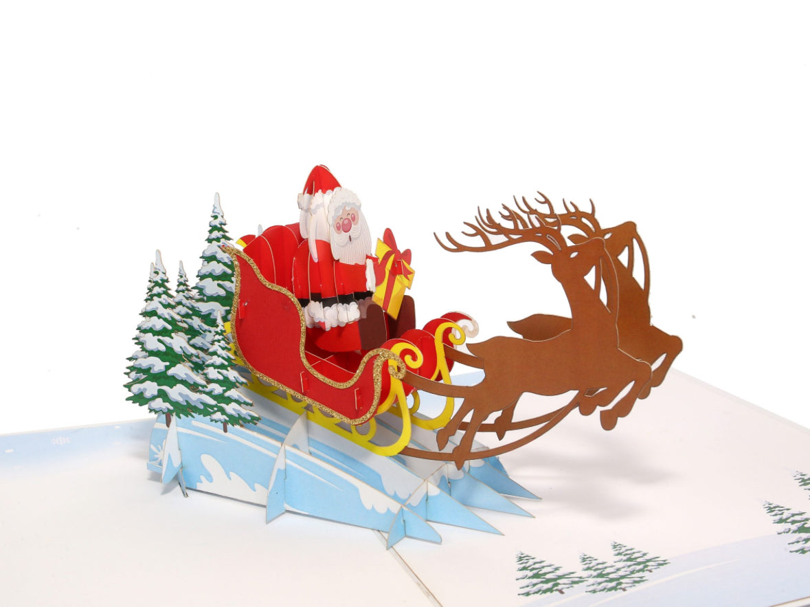 Santa’s Sleigh & Reindeer