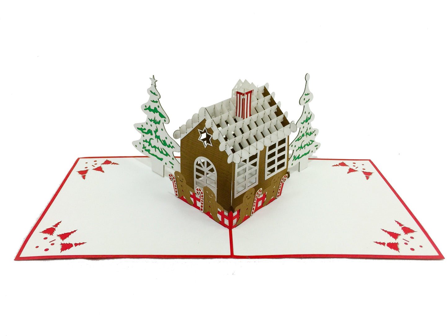 Joyful Holiday 3D Popup Gingerbread House