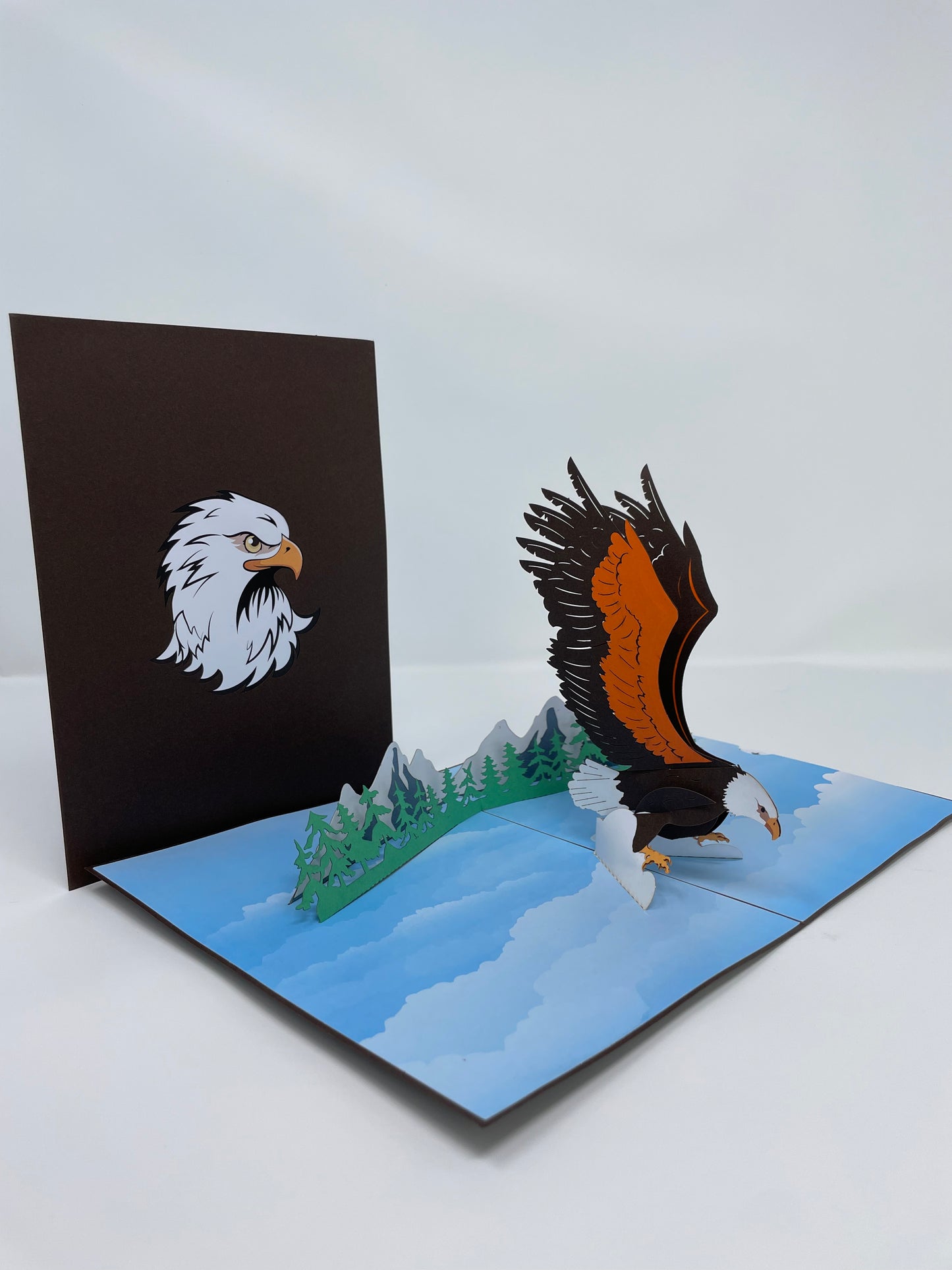 Majestic Eagle 3D PopUp Card