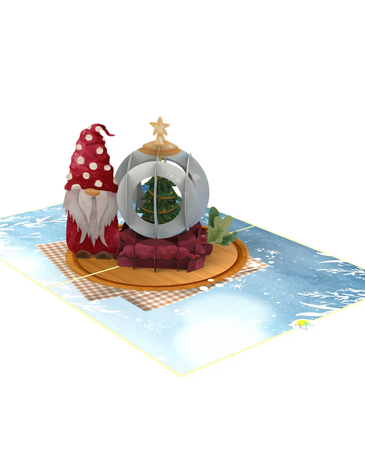 Christmas Gnome and Snowglobe