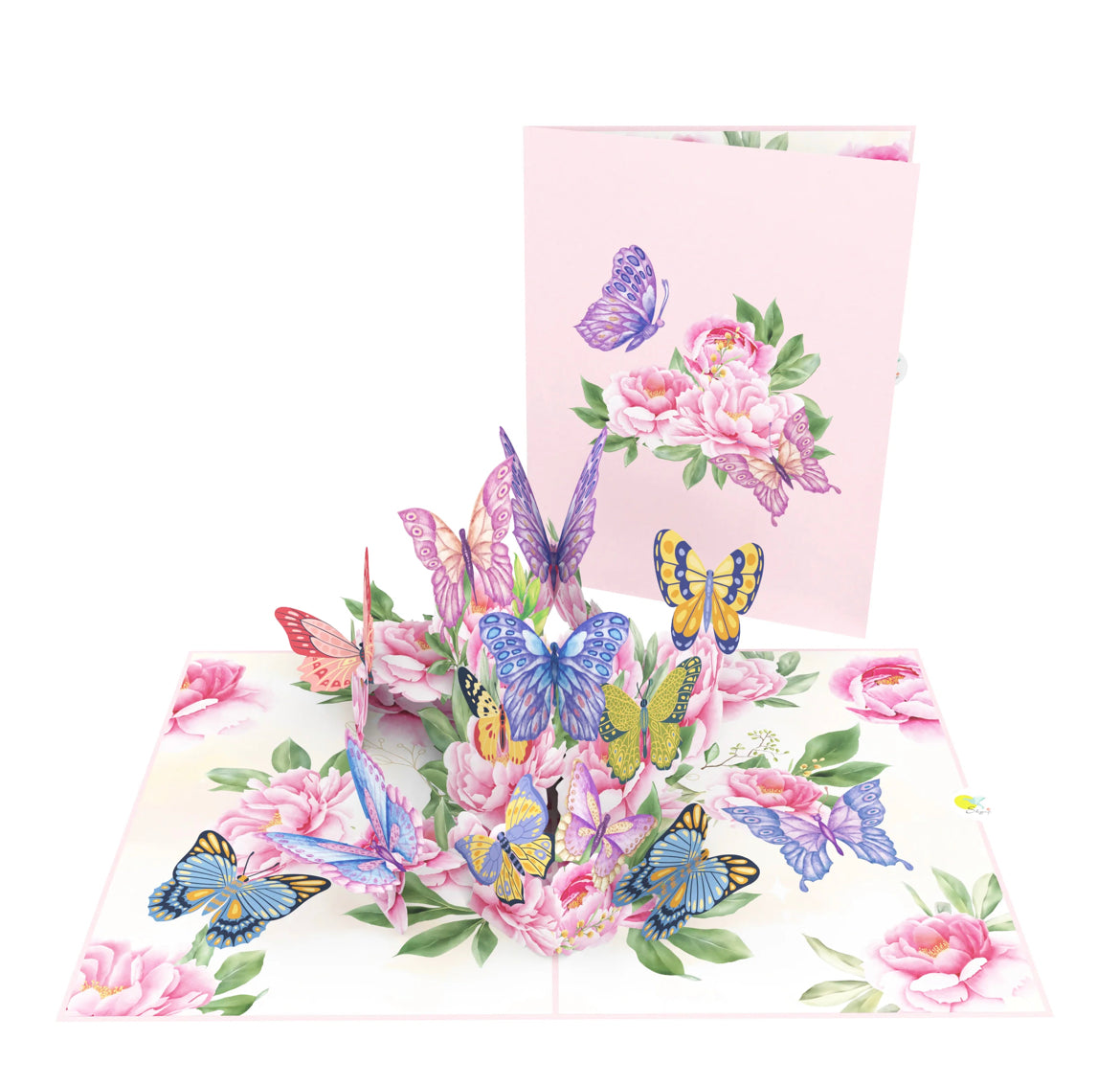 Butterfly Garden 3D Popup Card