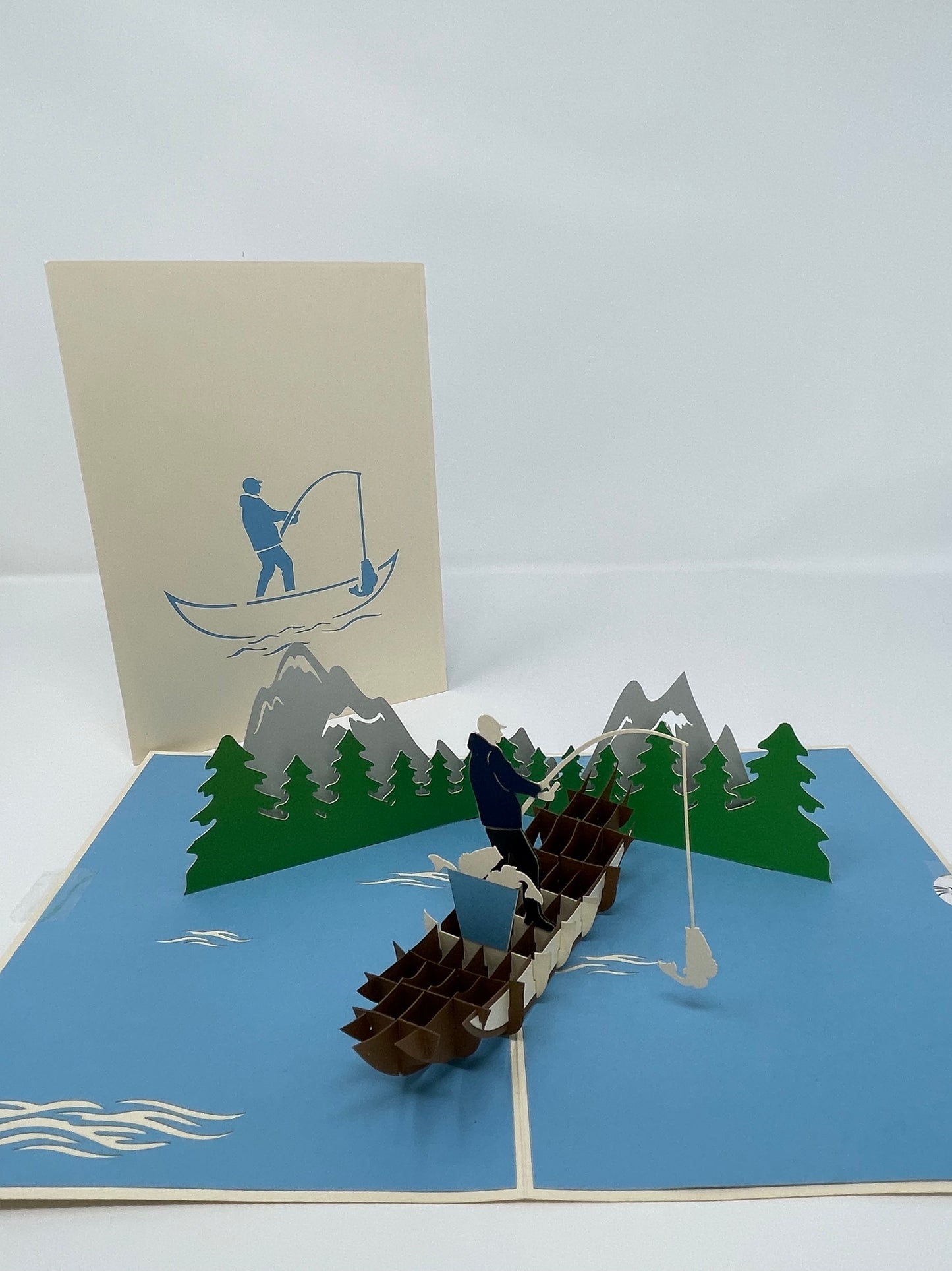 Fishing Day 3D PopUp Card