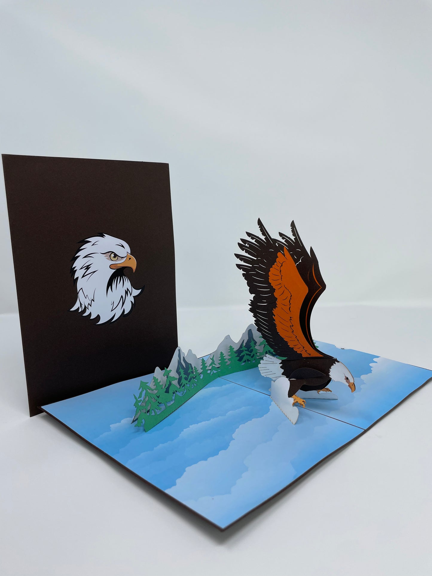 Majestic Eagle 3D PopUp Card