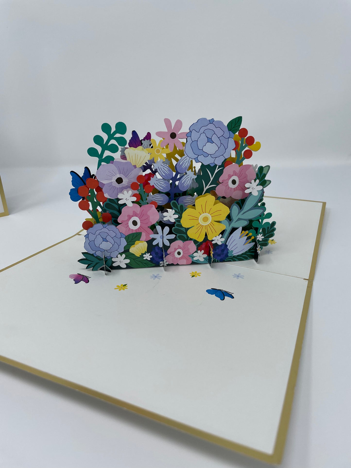 Happy Birthday Flowers 3D PopUp Card