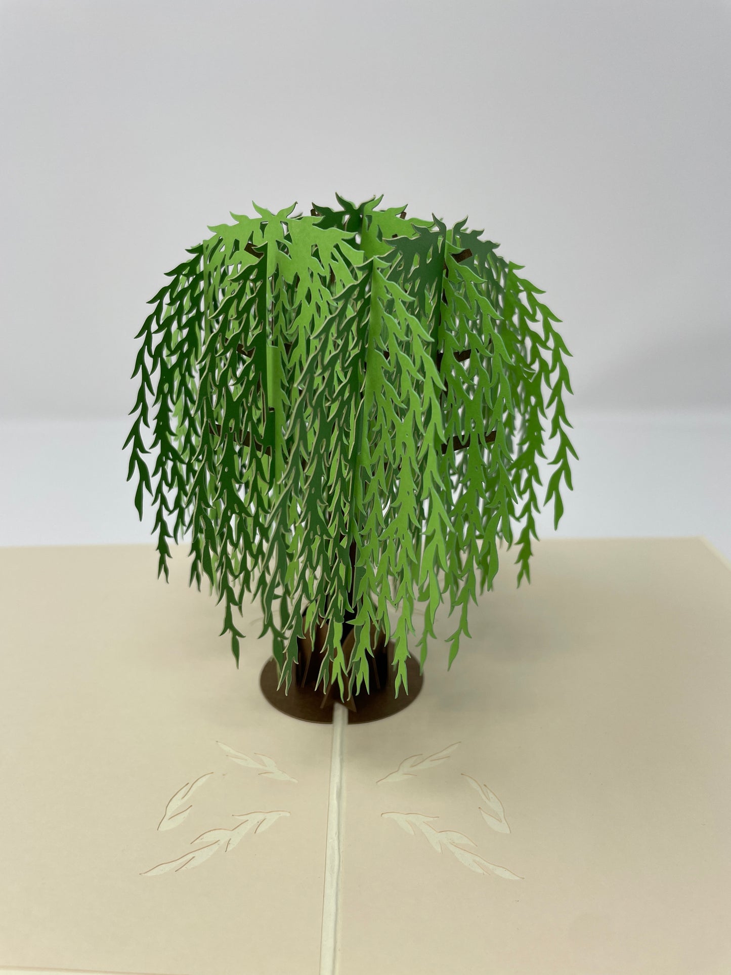 Lovely 3D Willow Tree PopUp Card