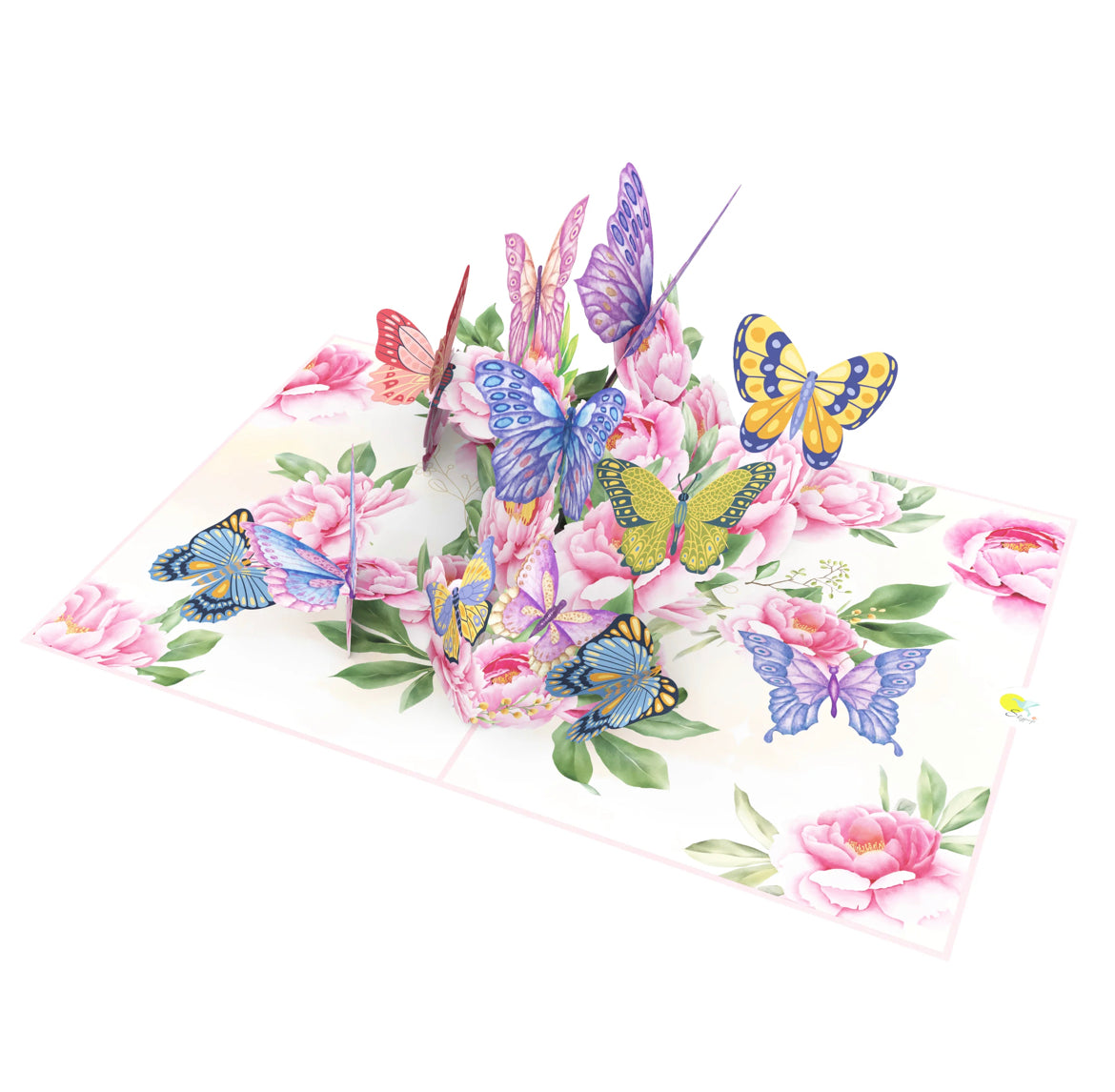 Butterfly Garden 3D Popup Card